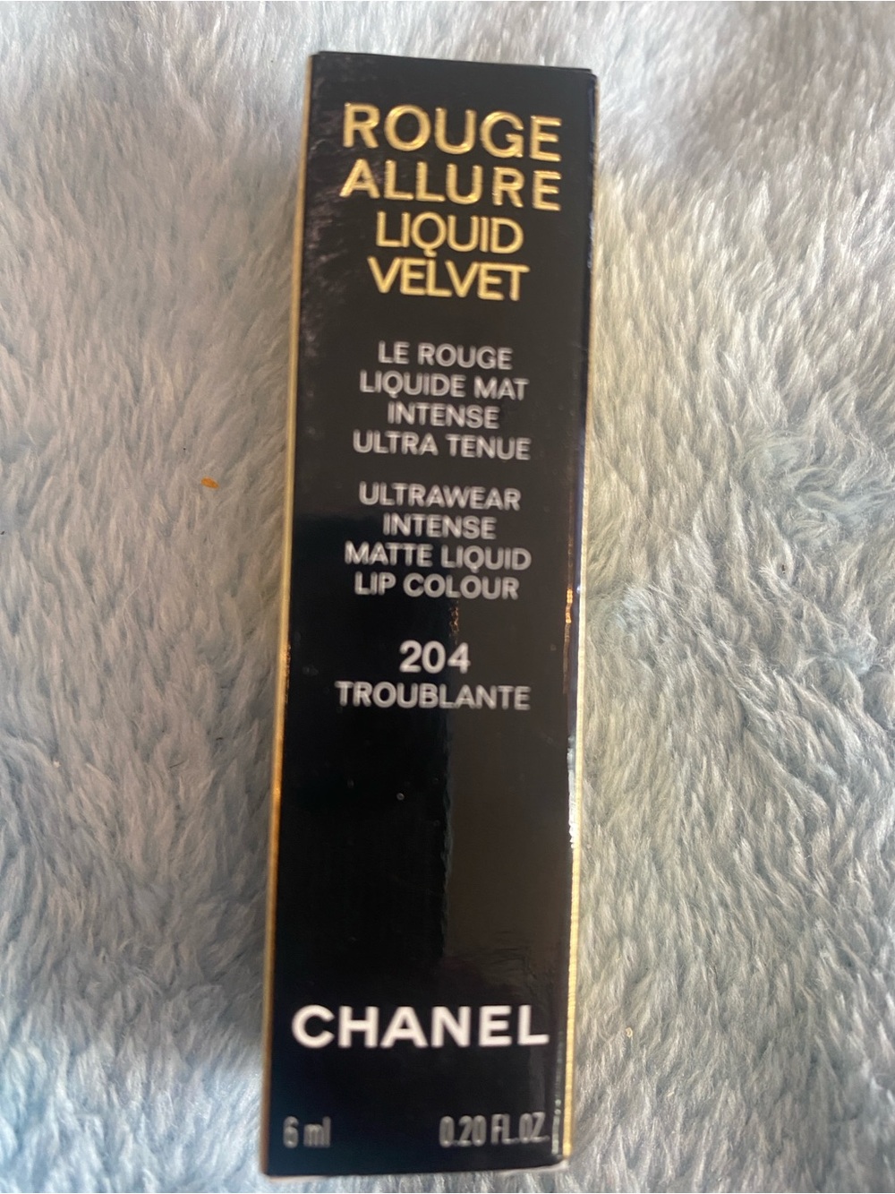 CHANEL Rouge Allure Liquid Velvet 204 Troublante - Pink number 204